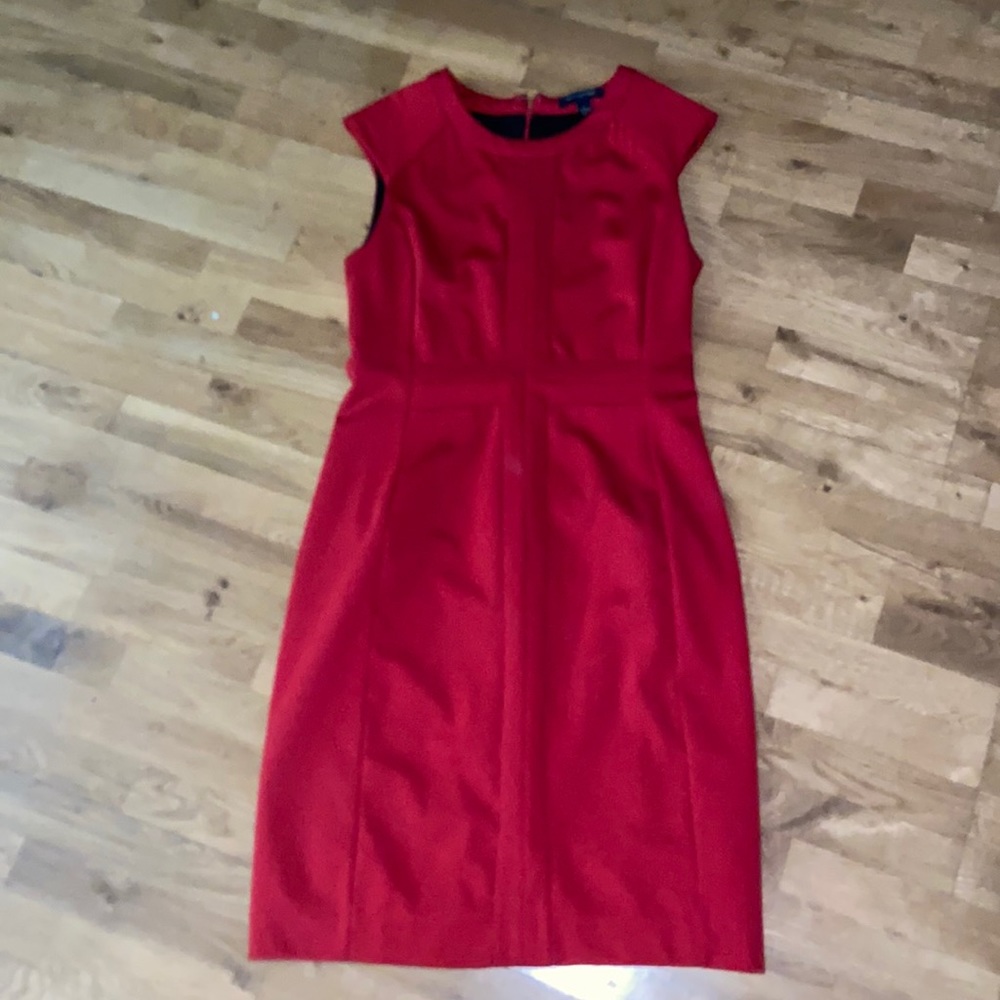 Banana Republic red dress